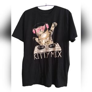 Goliath kitty mix women's tee shirt 100% cotton size L